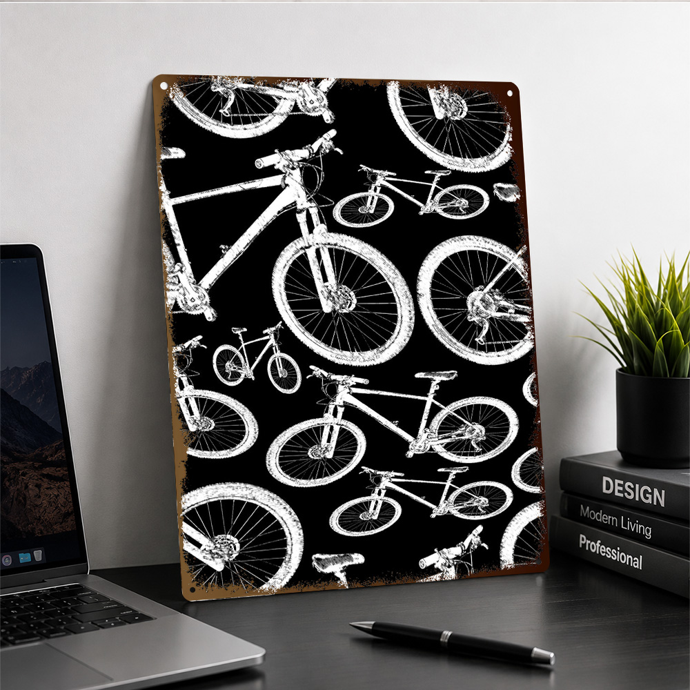 Aluminiowy plakat z grafiką pr – Mountain Biking Europe recenzja i cena