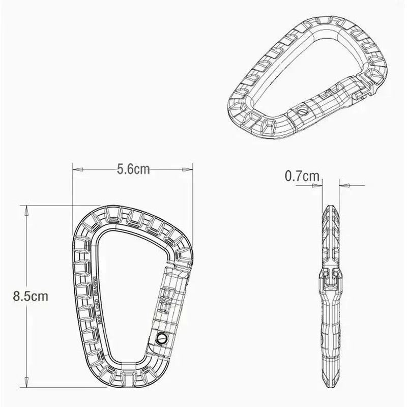 Zestaw 2/5/16 szt. taktycznych – Chain Quick Link recenzja i cena