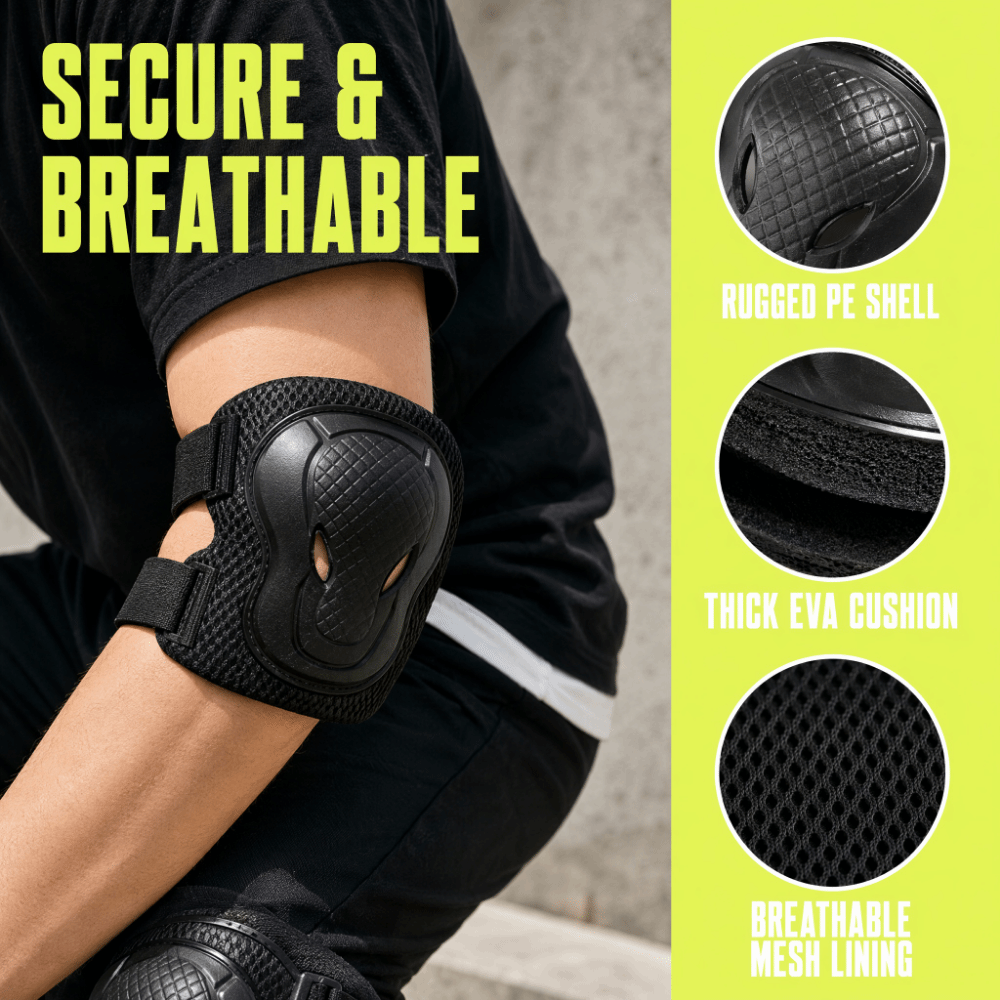 Zestaw 6 szt. ochraniaczy na k – Mountain Biking Elbow Pads recenzja i cena